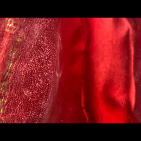 Rare Vintage Chanel Duma Metallic Red Quilted Leather Small Backpack 1991-1994 - Picture 6 of 14